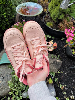 Air Jordan 2/3 Washed Coral/Pink Salt Sneakers Women's Size 8.5 Worn Once